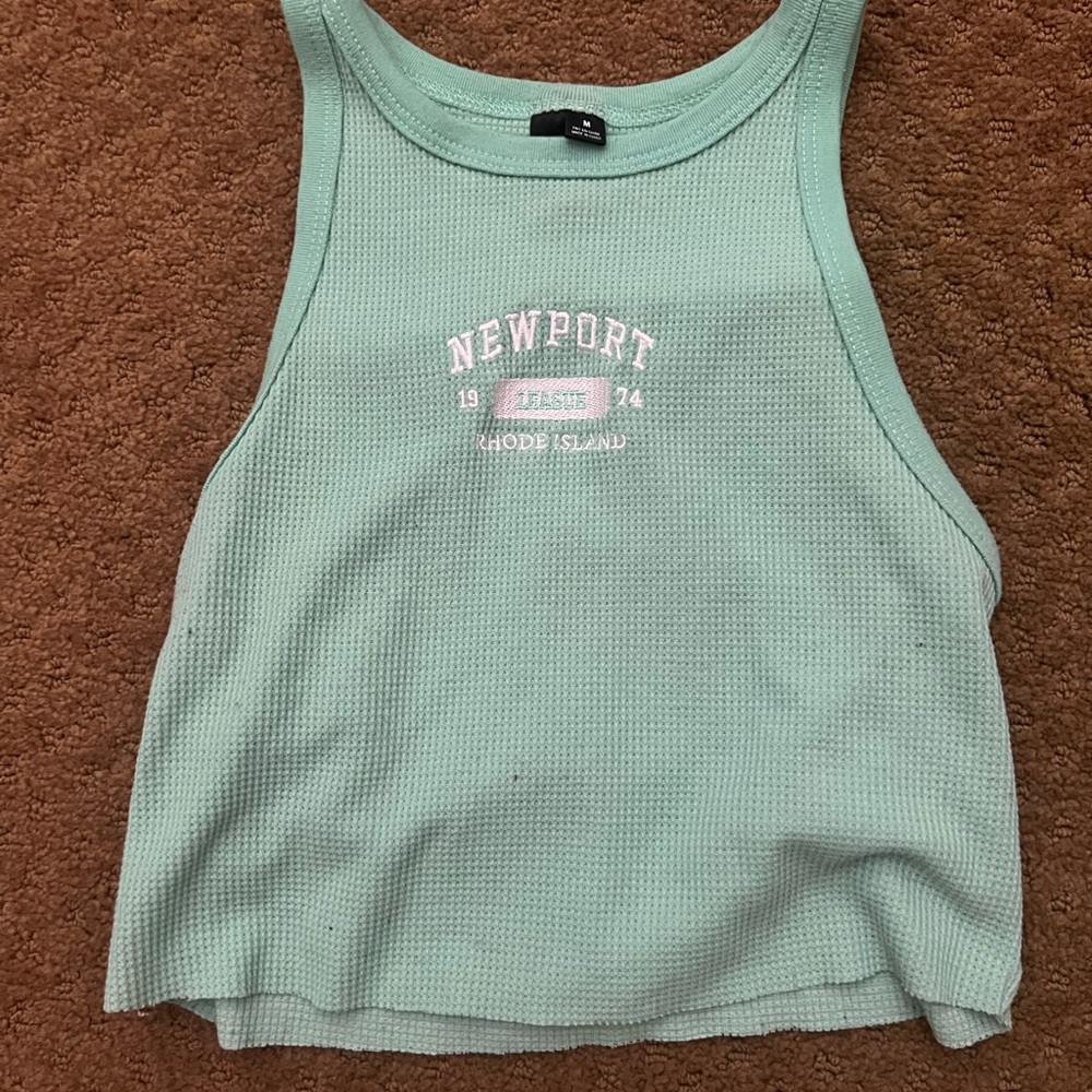 Newport Women's Mint Green Tank Top
